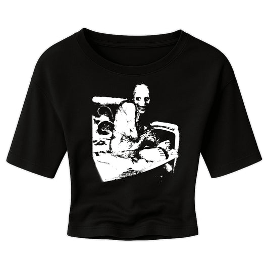 Sleep Experiment Crop Top - CemeteryCrypt