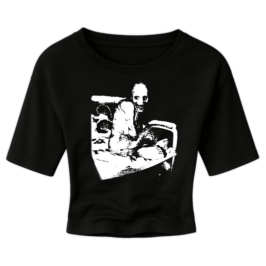 Sleep Experiment Crop Top - CemeteryCrypt