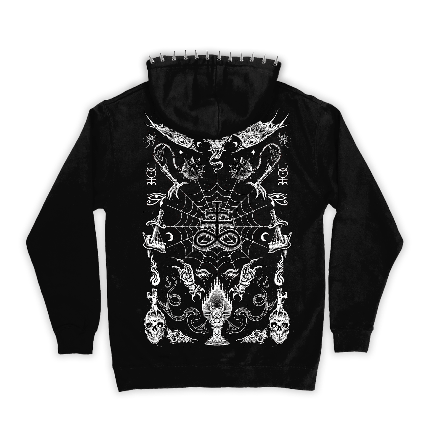 Spider Hoodie - CemeteryCrypt