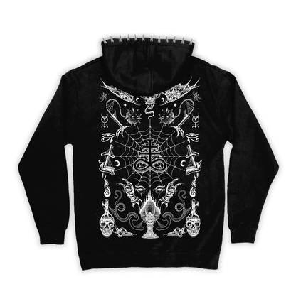 Spider Hoodie - CemeteryCrypt