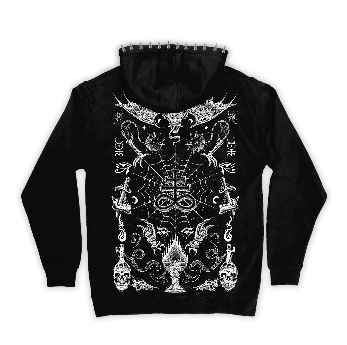 Spider Hoodie - CemeteryCrypt