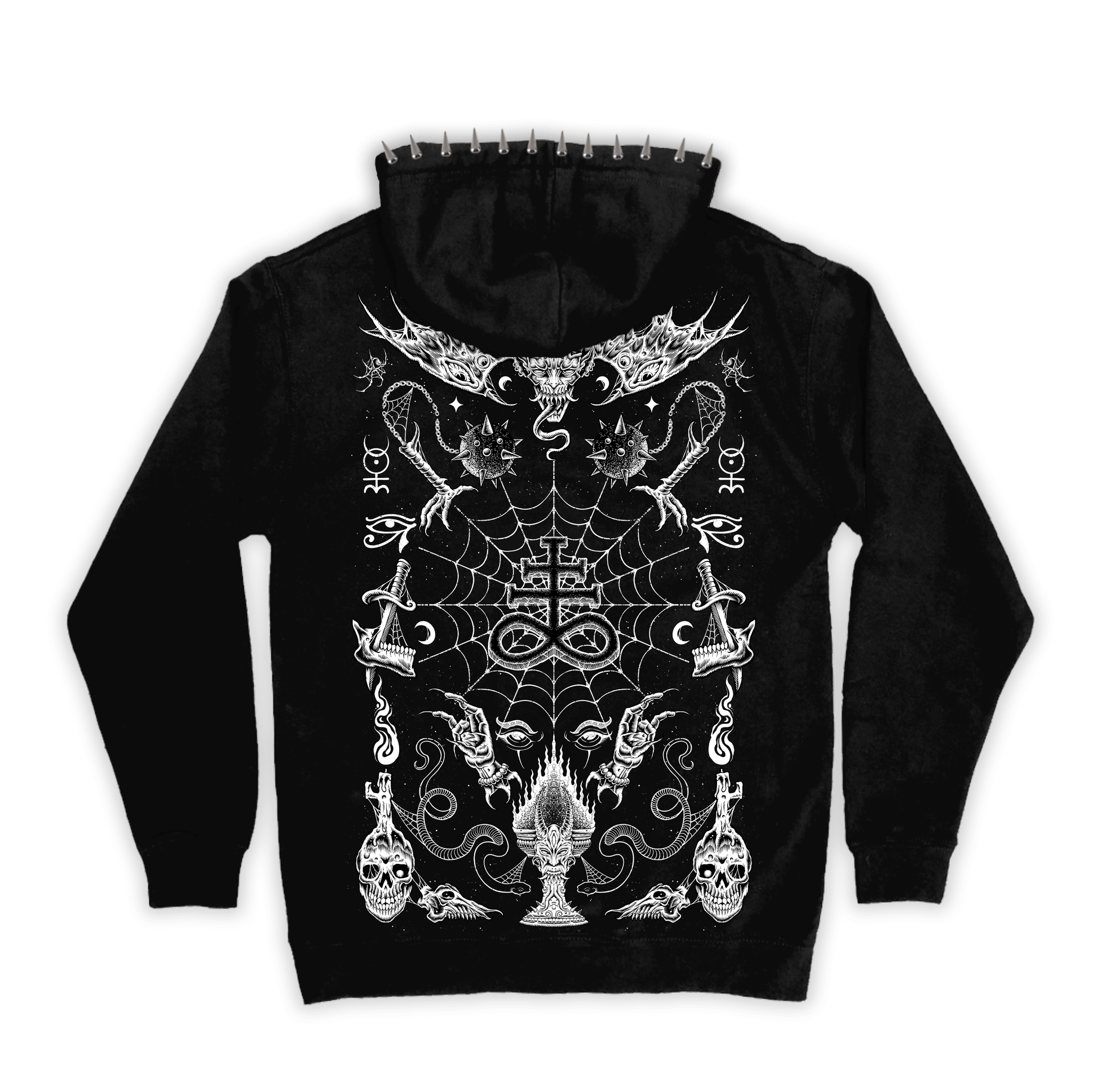 Spider Hoodie - CemeteryCrypt