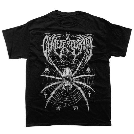 Spider T Shirt - CemeteryCrypt