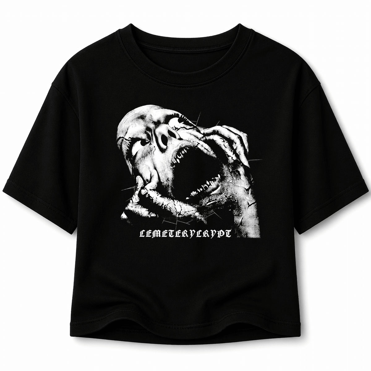 Terror Crop Top - CemeteryCrypt