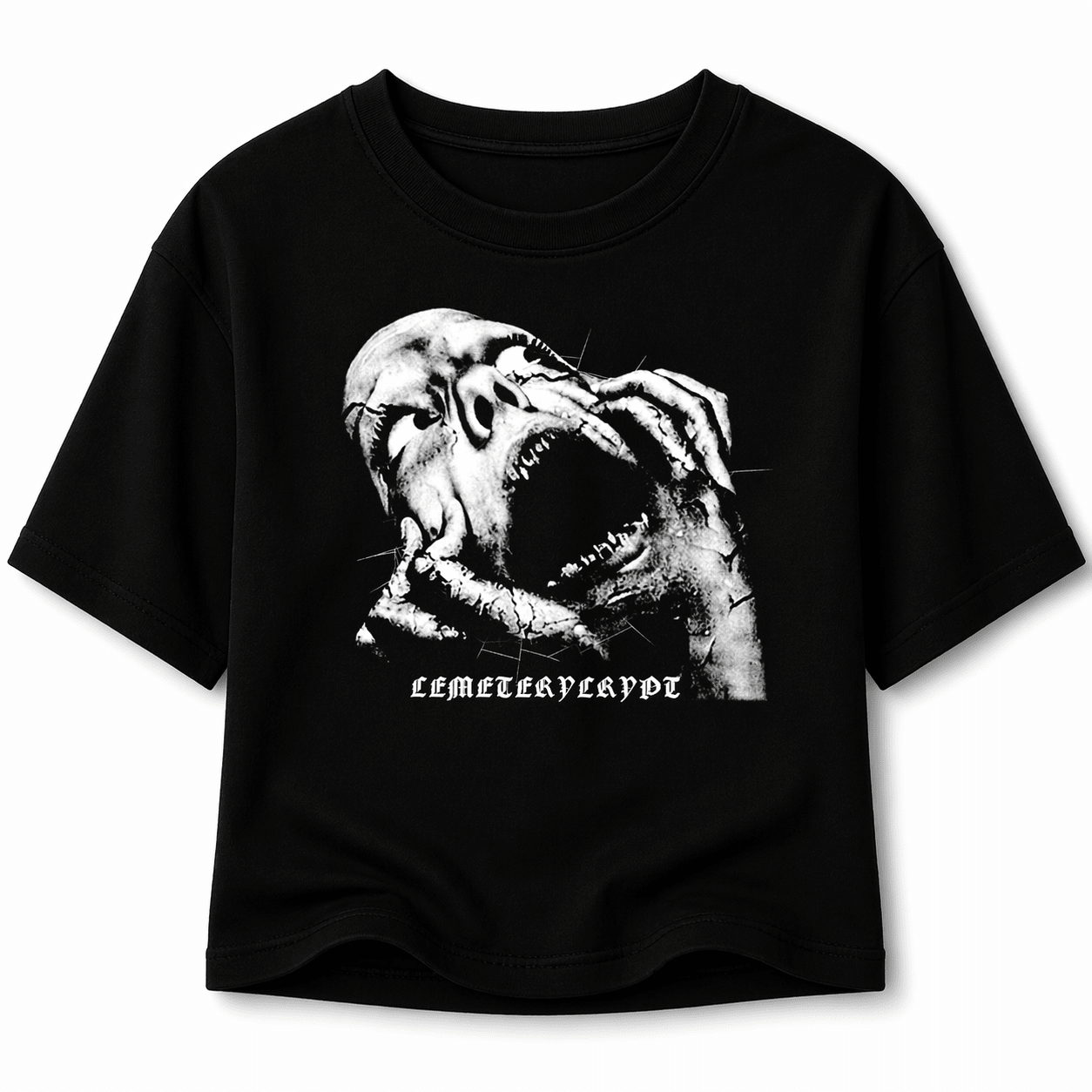 Terror Crop Top - CemeteryCrypt