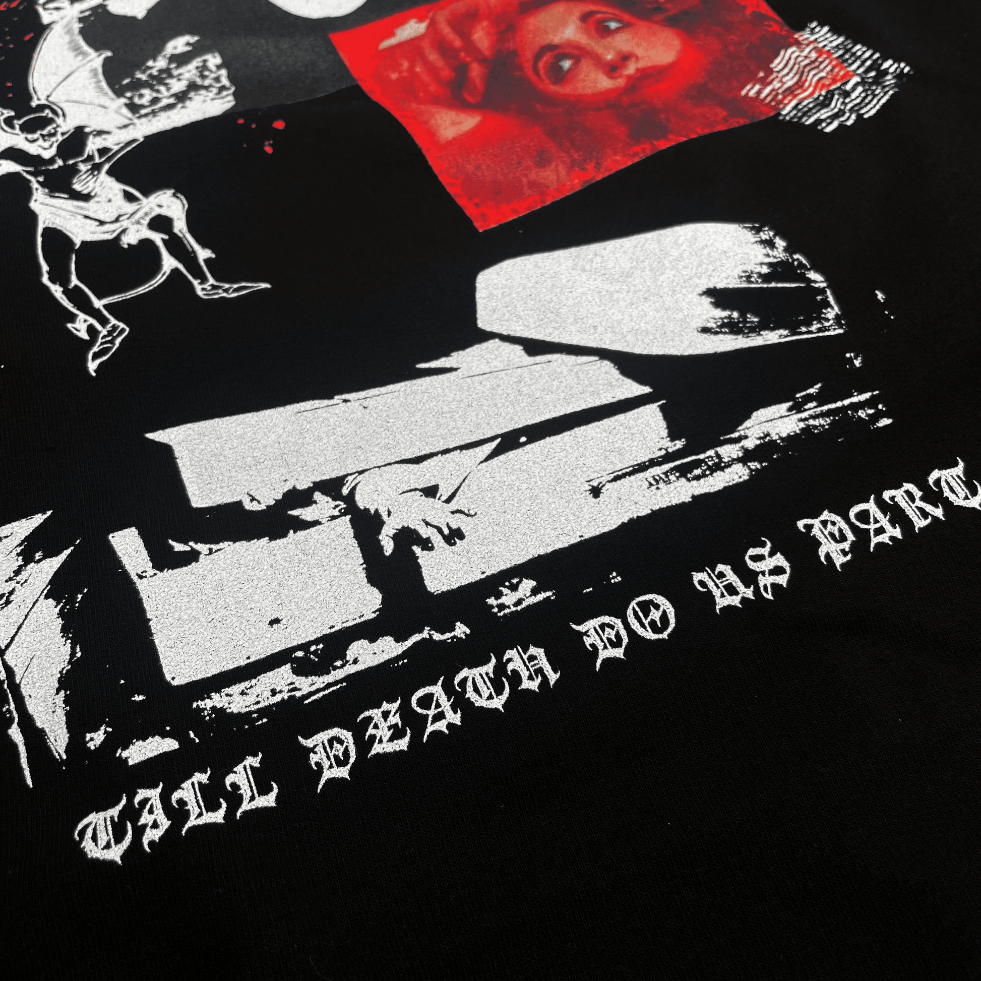 Till Death Do Us Part Hoodie - CemeteryCrypt