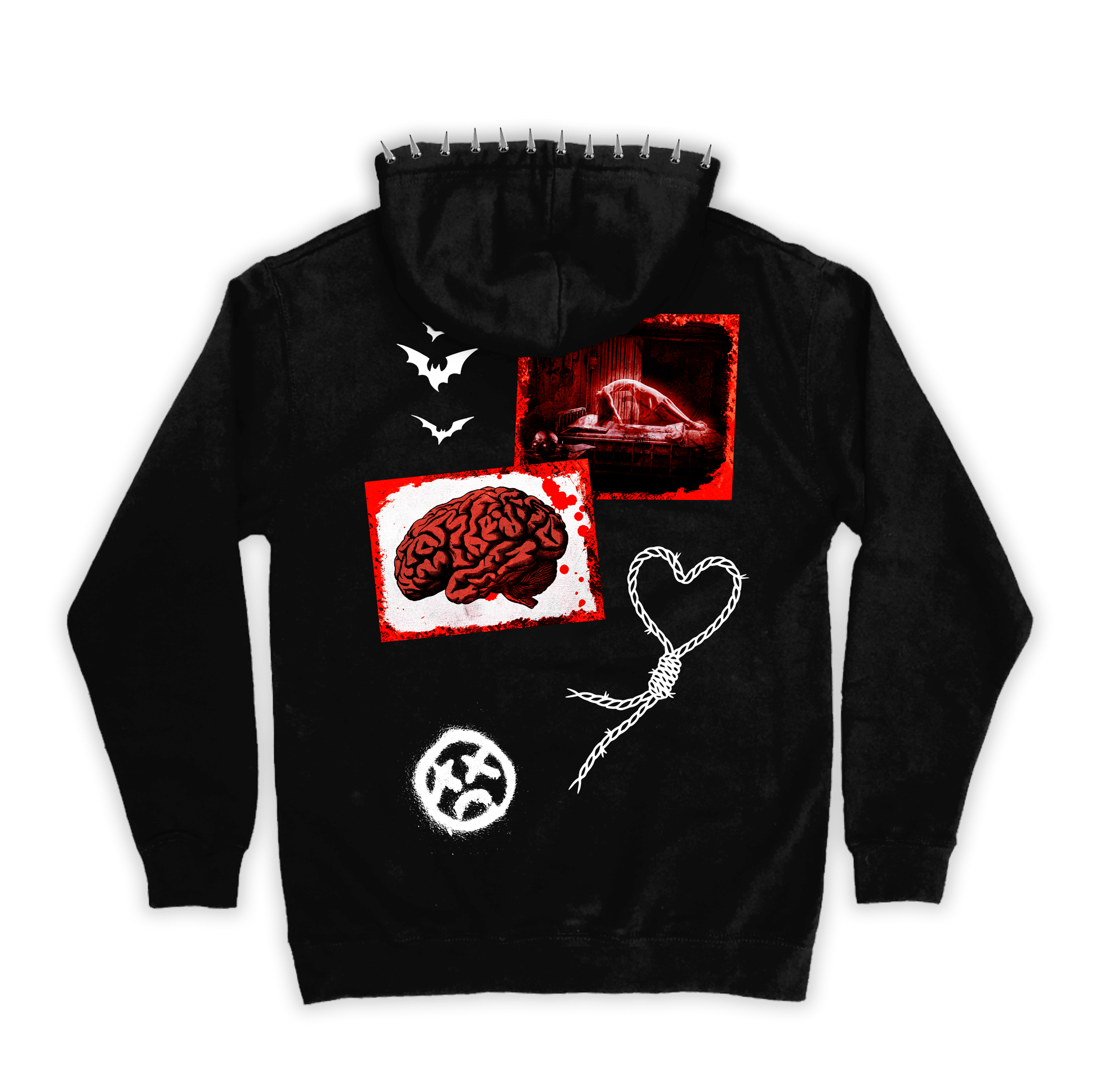 Till Death Do Us Part Hoodie - CemeteryCrypt