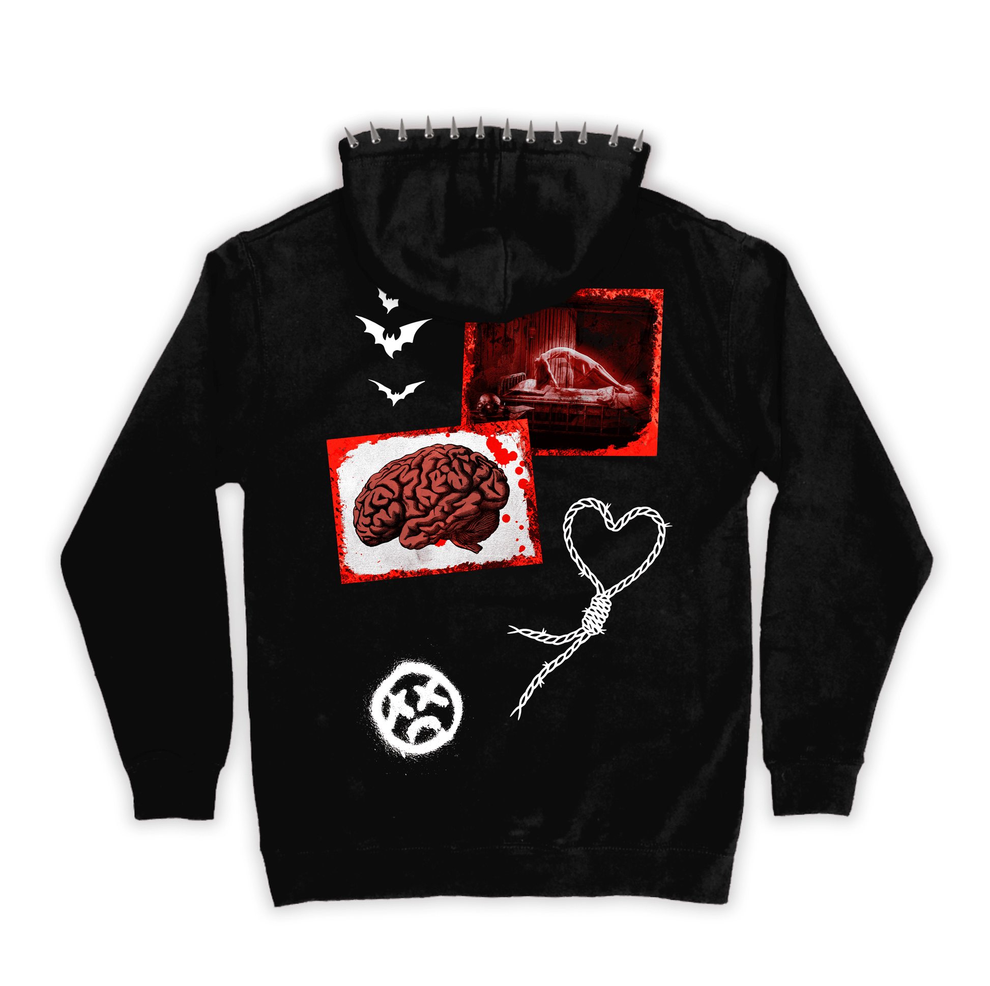 Till Death Do Us Part Hoodie - CemeteryCrypt