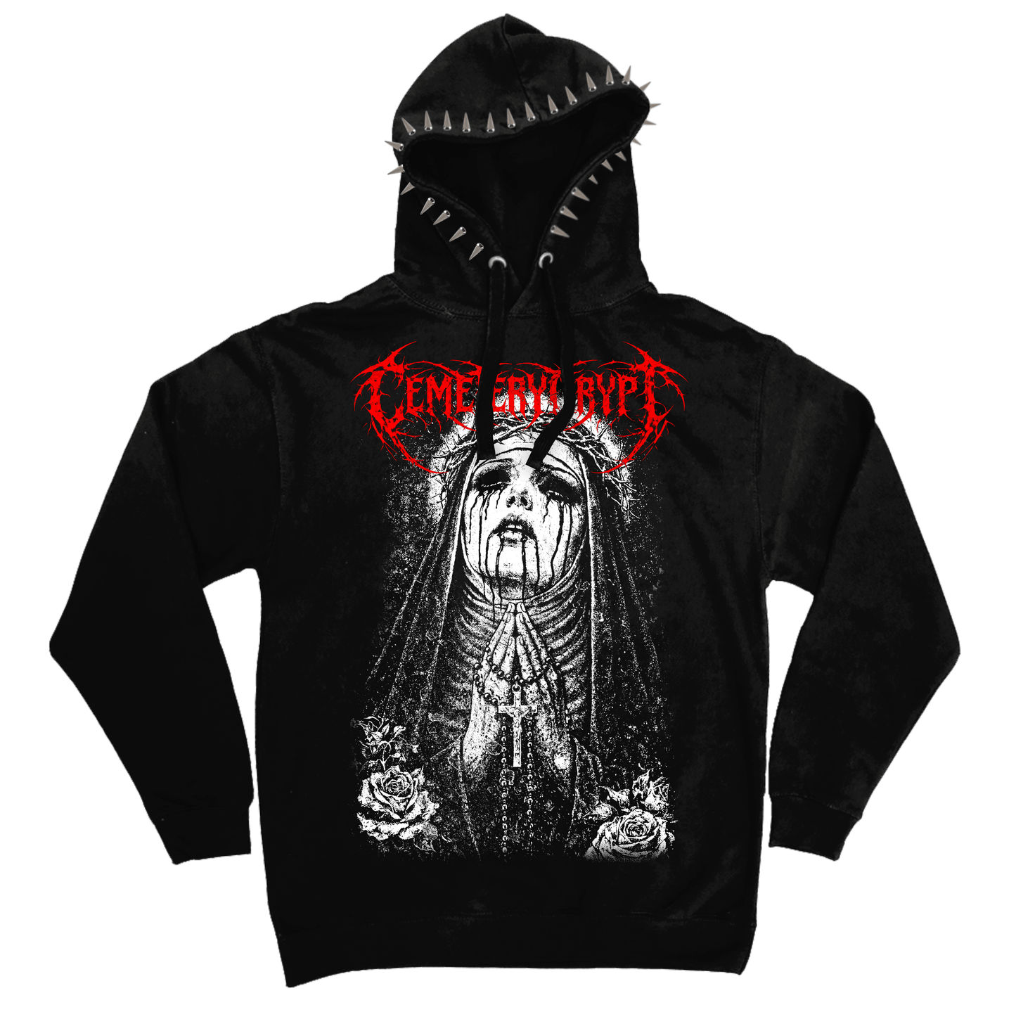 Unholy Devotion Hoodie - CemeteryCrypt