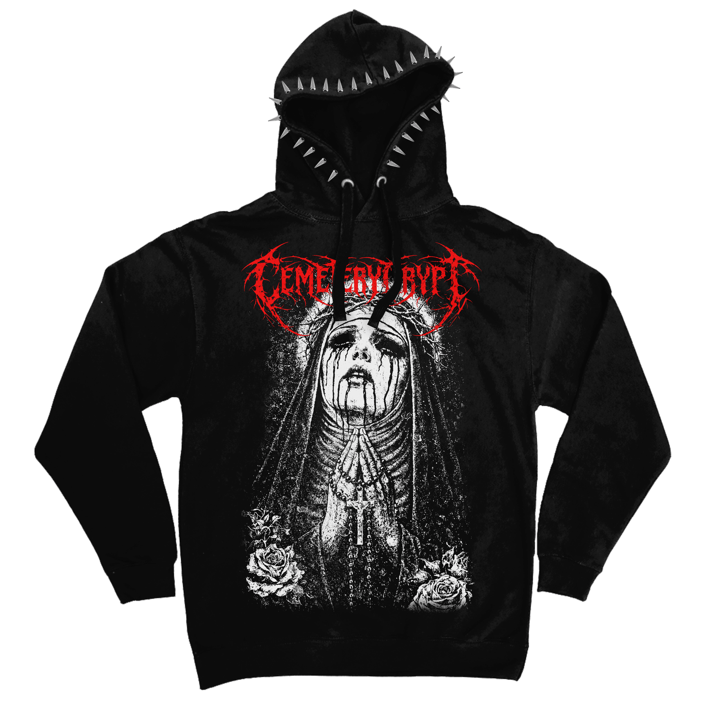 Unholy Devotion Hoodie - CemeteryCrypt