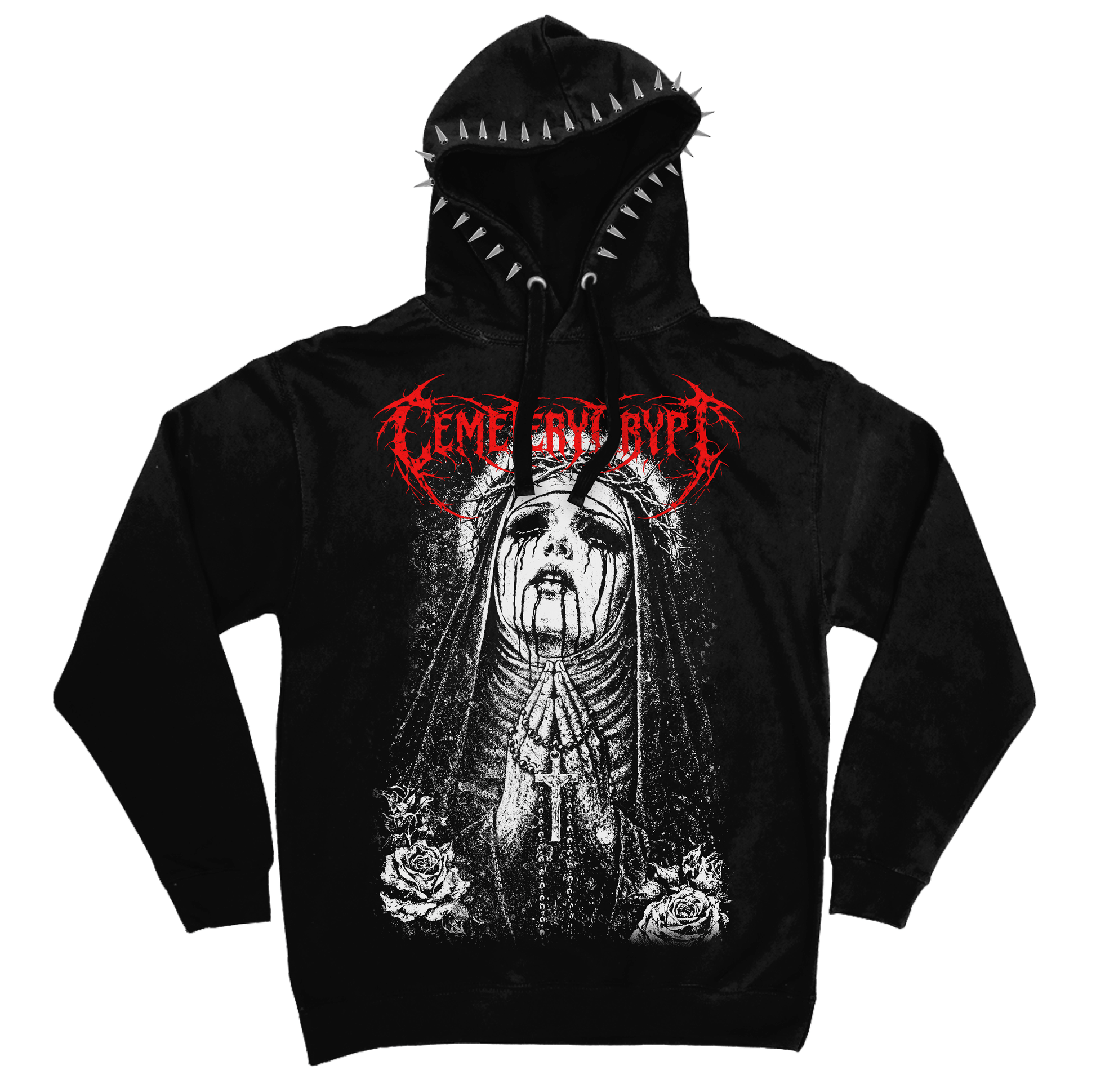 Unholy Devotion Hoodie - CemeteryCrypt